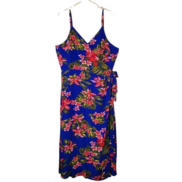 Tommy Hilfiger Women's Plus Size Hallie Wrap Dress (Size XXL) - Picture 3 of 10
